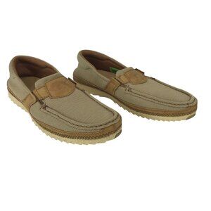 WRANGLER TWISTED X ~ MENS 9M ~ TAN ZERO-X ~ LOAFER SLIP ON SHOE